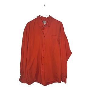 Cinch Shirt Men’s Large OSU Orange Western Button Up Long Sleeve Cowboy